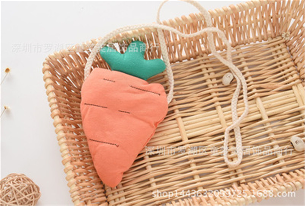 Kinderen Meisje Kids Portemonnee Tas Zwervers Mini Kleine Leuke Katoenen Stof Vruchten Citroen Aardbei Koreaanse Accessoires: 8