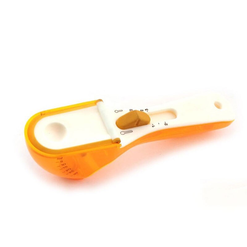 Adjustable Measuring Spoons With Snaps Multifunctional Markings Scoop Kitchen Stuff: OGS