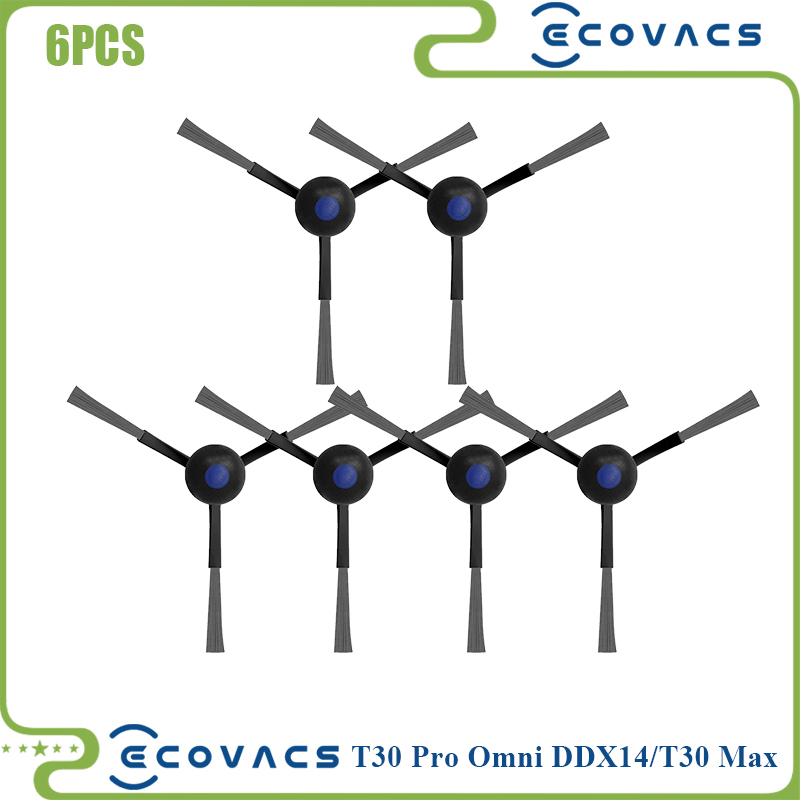 per Ecovacs Deebot T30 pro OMNI / T30 Max / T30 / DDX14 Aspirapolvere Spazzola laterale principale Filtro HEPA Mocio Panno Parti di ricambio: Cioccolato