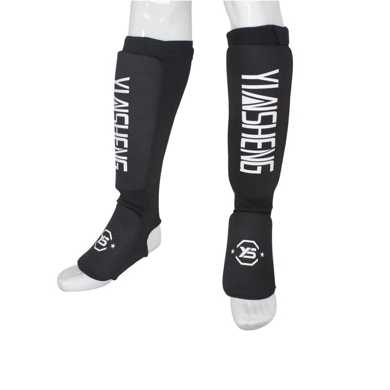 Scheenbeschermers Kick Boxing Protector Sanda Taekwondo Scheenbeschermer Boksen Leggings Enkel Bescherming Mma Muay Thai Scheenbeschermer Pads