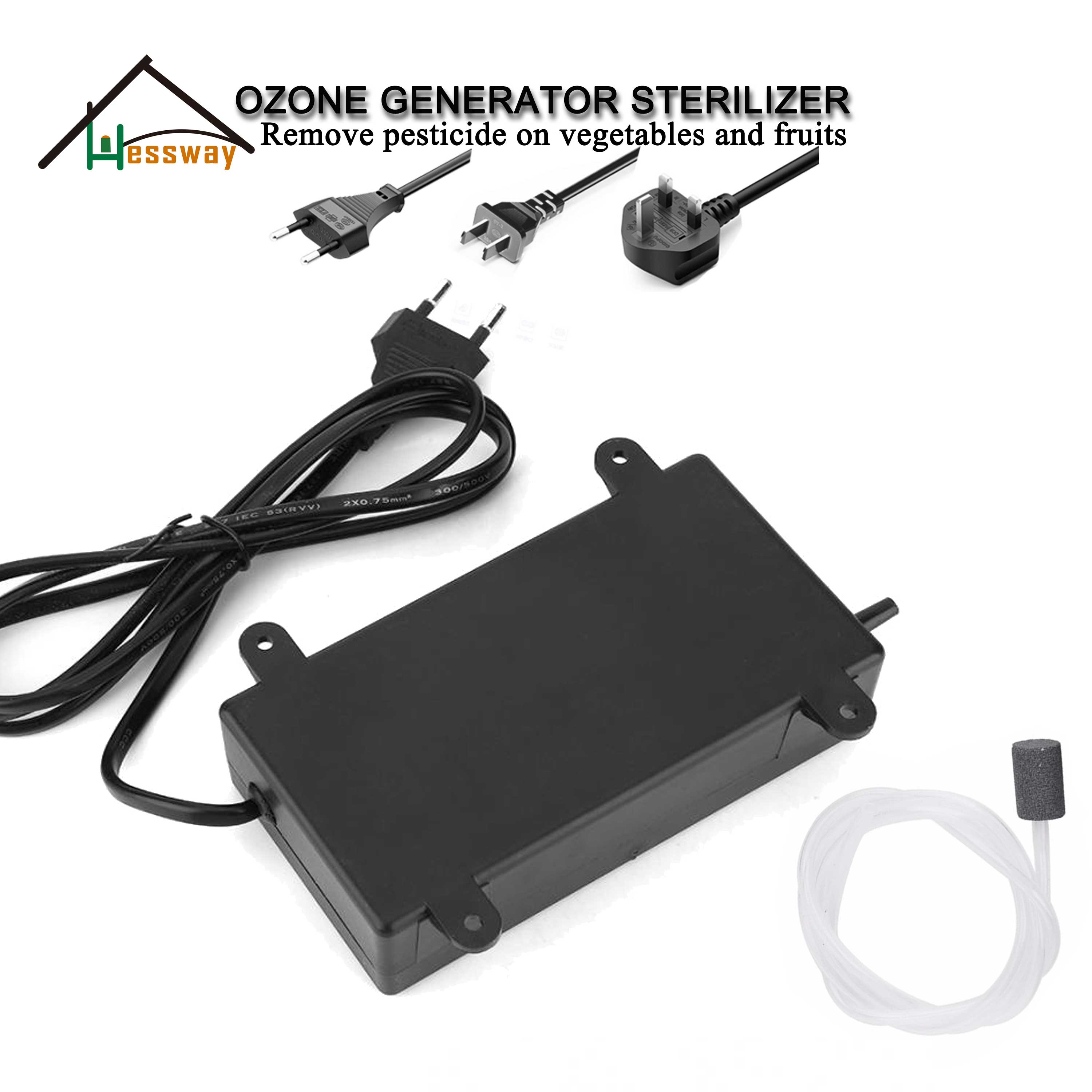 Corona Discharge Ozone Generator 1000MG for Plug EU/US/UK/OEM Optional Connect TUYA Smart Products