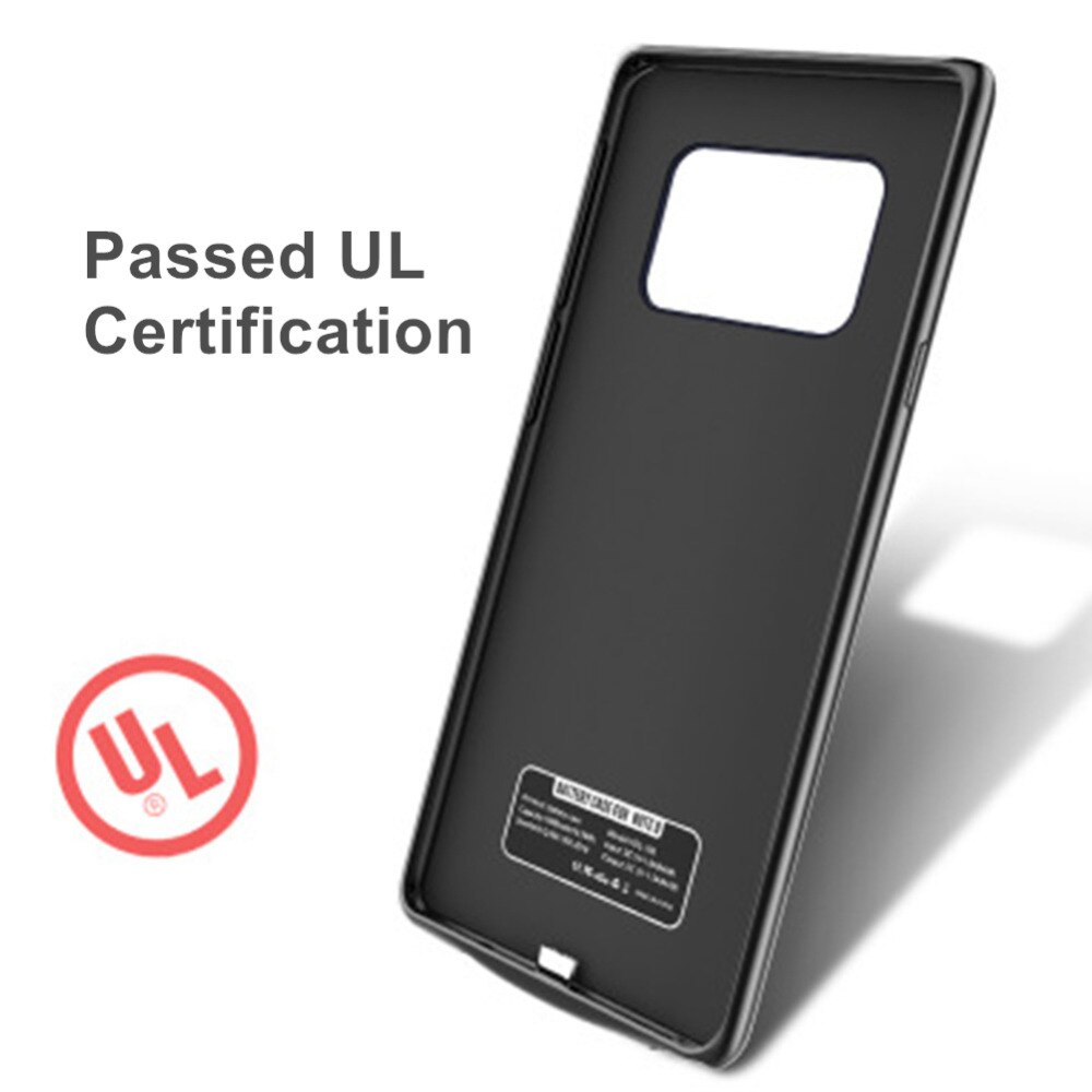 Voor samsung galaxy note 8 batterij case 5000 mah powerbank oplader voor samsung note 8 note 9 batterij case note 9
