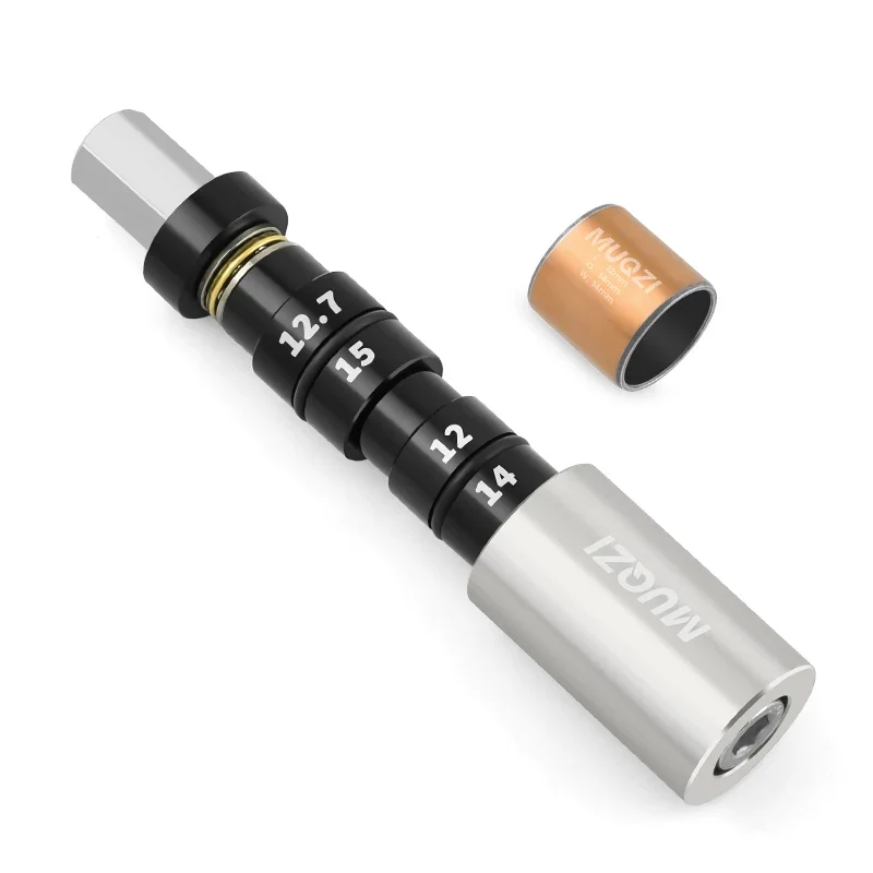 MUQZI Bike Rear Shock Bushing Mount Tool MTB Rear Suspension Eyelet Bushing Installation and Removal Tool: Brown