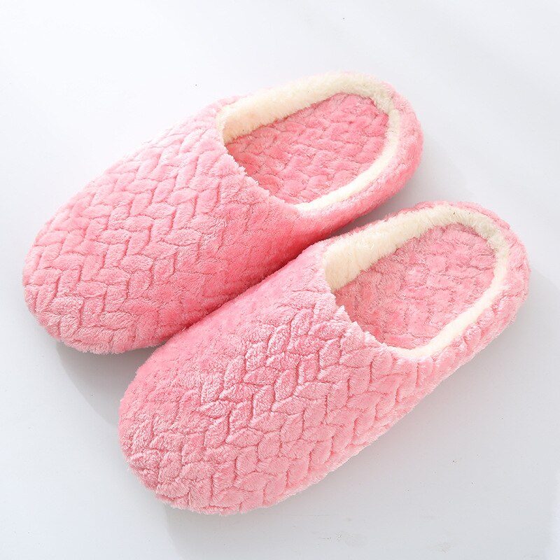 Herfst winter dames slippers onderkant zachte huis schoenen katoenen heren slippers binnen instappers dames comfortabele schoenen voor koppels