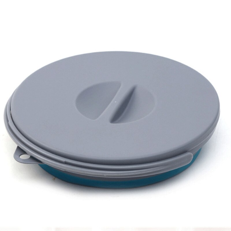 5L Folding Collapsible Silicone Bucket Outdoor Camping Barrel Fishing Pot