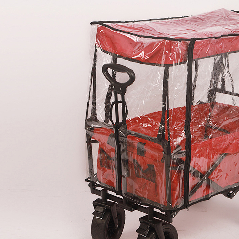 Campingvagn regnskydd pvc picknickvagn barnvagn vattentätt skydd vikbart regnskydd vandringstillbehör