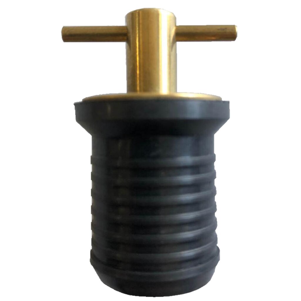 Tapón de drenaje de latón tipo Twist, enfriadores marinos de barcos, cascos, giro marino, tapón de drenaje de goma expandible con sello de neopreno