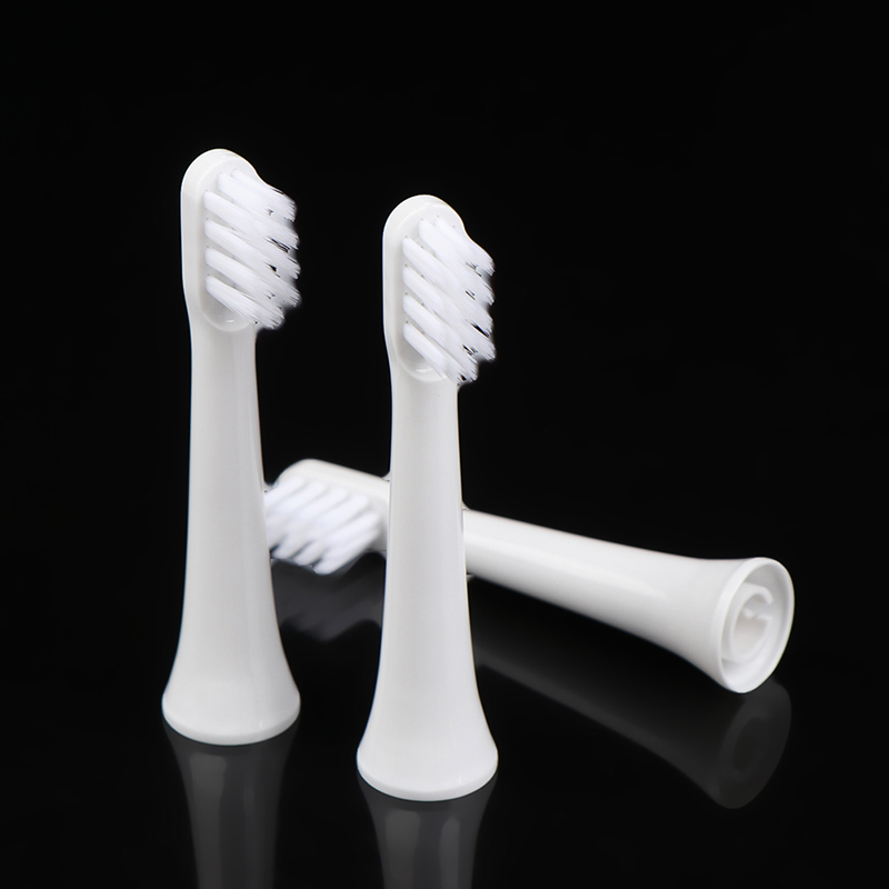 3Pcs Sonic Elektrische Tandenborstel Voor Xiaomi T100 Whitening Zachte Vacuüm Dupont Replacment Koppen Schoon Borstel Nozzles Hoofd