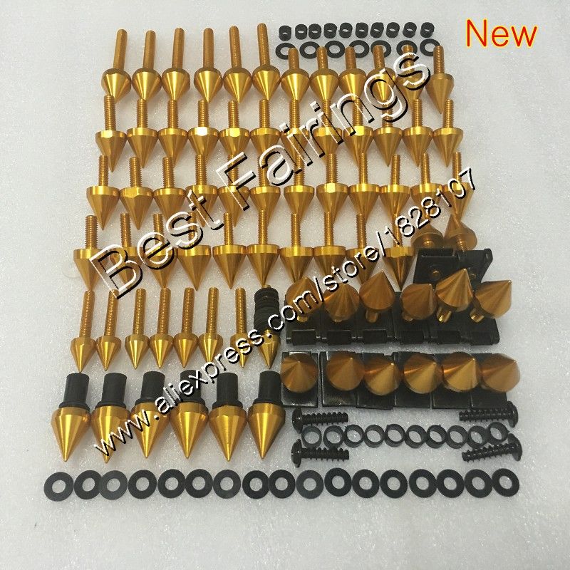 Fairing bolts full screw kit For SUZUKI GSXR600 GSXR750 06 07 GSXR 600 750 K6 GSX R600 R750 2006 2007 Complete Body screws Nuts