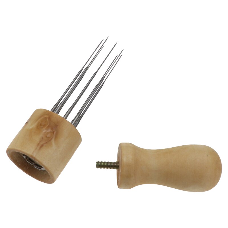 1pcs 7 Needles Wool Felt Needle Replaceable Russia Wool Poke Needlework Tools DIY Embroidery Craft Knitting Accessory