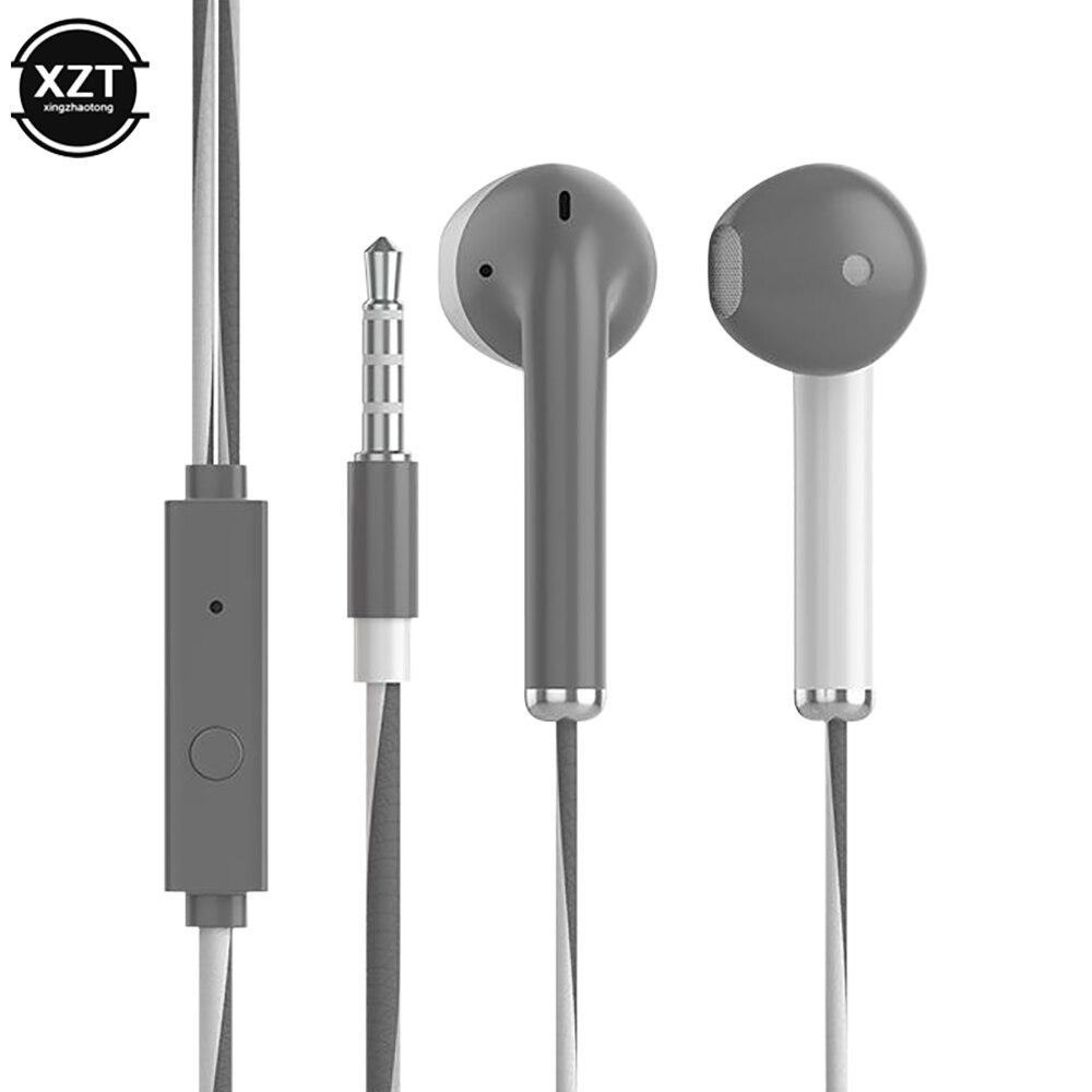 U24 Draad Stereo Oortelefoon 3.5Mm In-Ear Hoofdtelefoon Running Muziek Game Oortelefoon Ruisonderdrukking Voor Mobiele Telefoon Pc pad Laptop Met Microfoon: 03