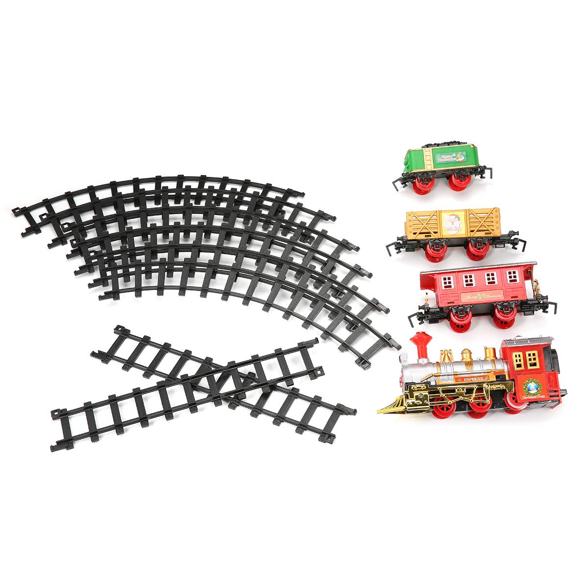 Lights & Sounds Classic Christmas Train Christmas Festival Child Decor Ornament