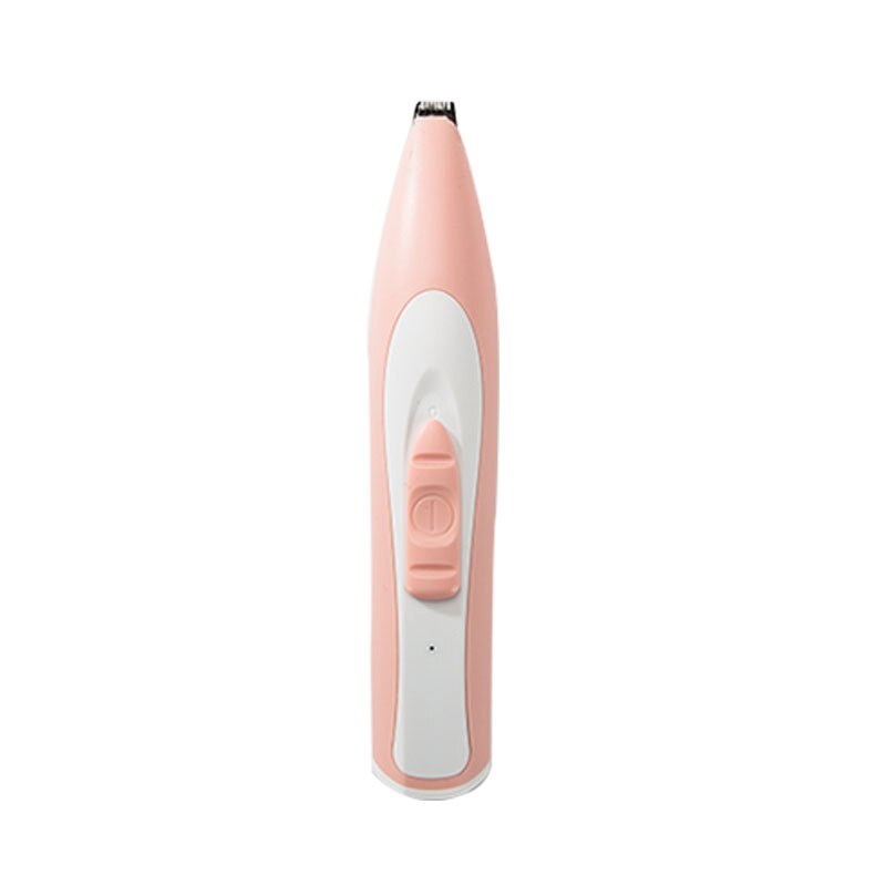 Electric Dog Clippers Pet Foot Hair Trimmer Dog Grooming Hairdresser Dog Shear Butt Ear Eyes Hair Cutter Pedicure: pink