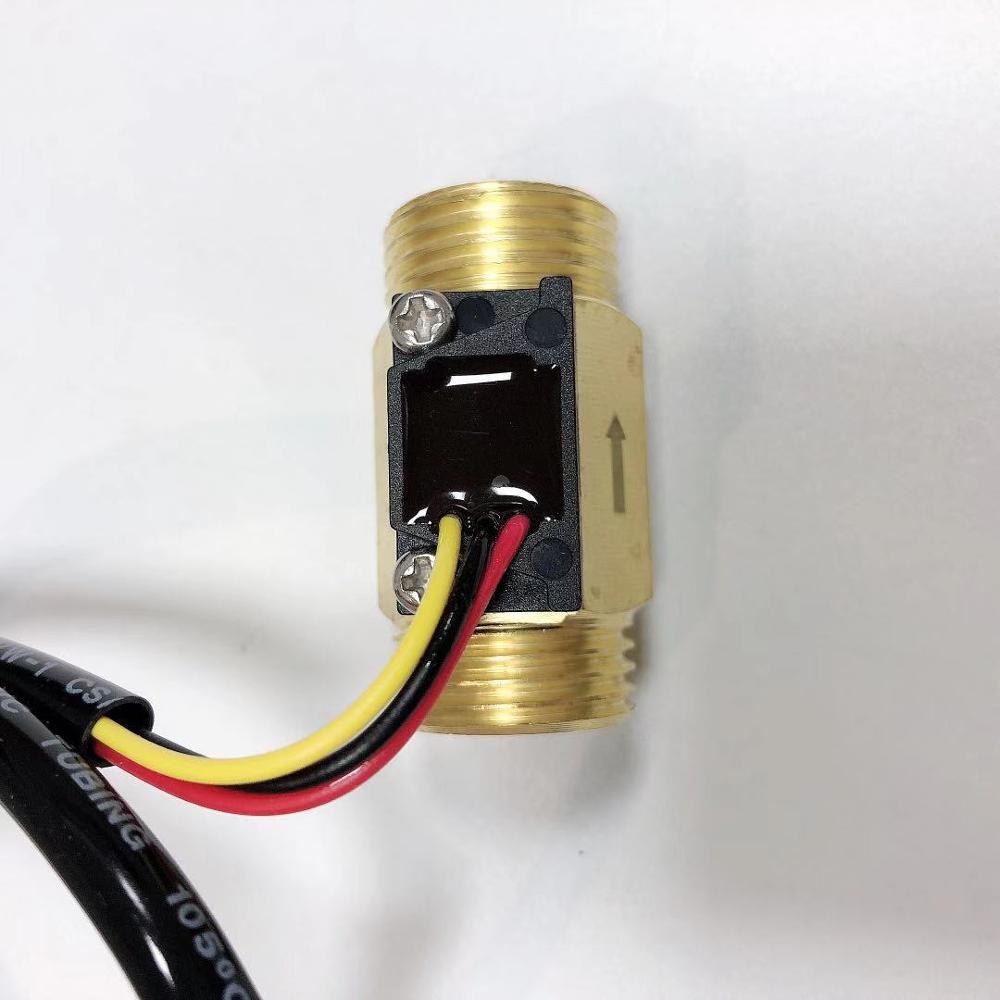 Sen -hz21wi messing  g1/2 "vann magnetisk strømningsmåler flow sensor vannturbin flow switch