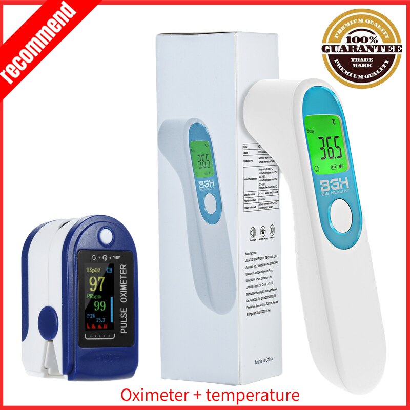 Pulsoximeter Blut Sauerstoff Monitor OLED Anzeige Blut Sauerstoff Finger Impuls Digitale Fingerspitze Oximeter Sauerstoff Sättigung Monitor: dunkel Blau
