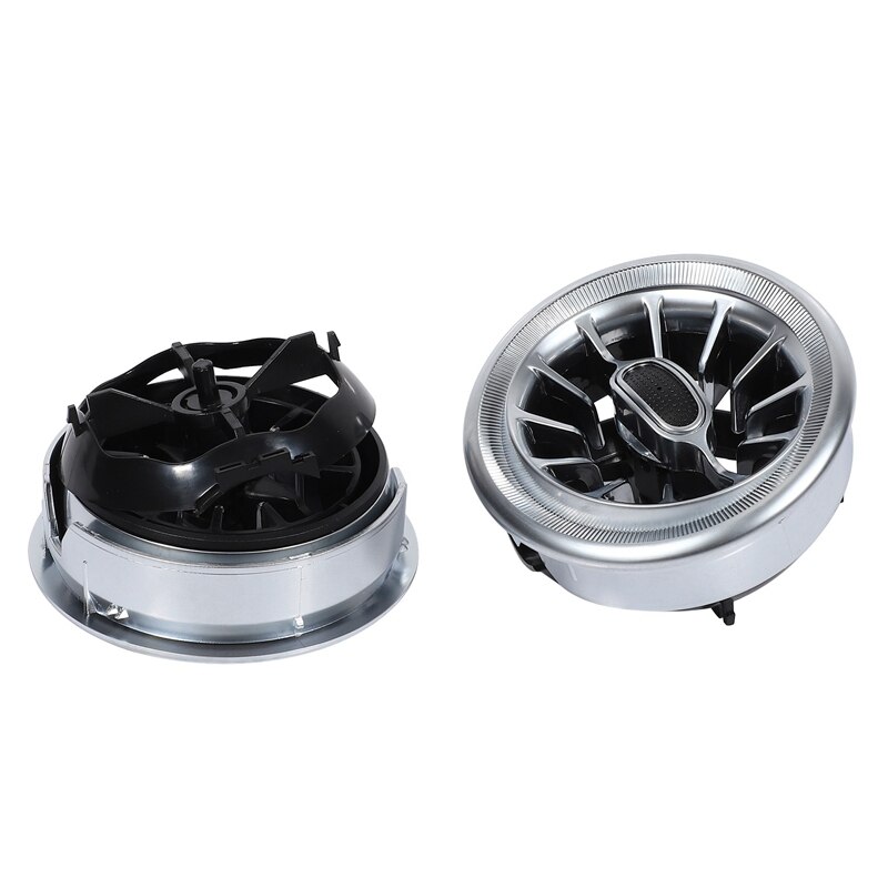 Embellecedor de salida de ventilación de aire acondicionado para Mercedes Benz, salpicadero delantero de coche, clase V, Vito, Viano, W447, , 2 uds.