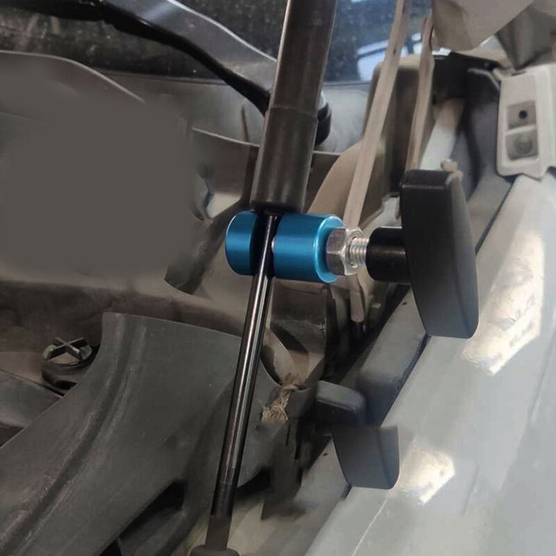 Support de capot à tige métallique, Clip de maintien, outils de serrage pour capot de véhicule, couvercle de moteur antidérapant, Support de levage