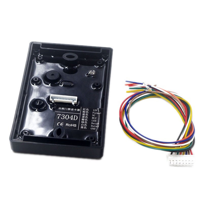 Rfid Reader Dual Frequentie 125Khz Em Kaartlezer Wiegand Interface Weigand 26 Smart Proximity Lezers Rfid Schrijver Duplicator Sleutel