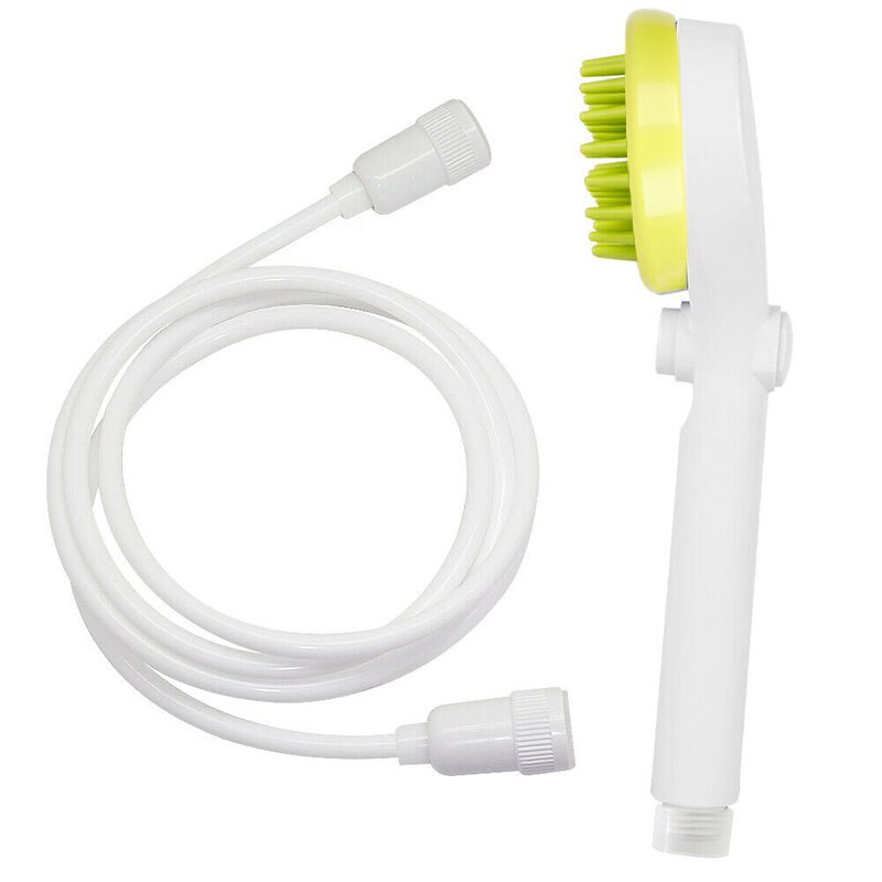 Rociador de agua para ducha de baño de mascotas, herramienta de baño para lavar el pelo, para baño de perros y gatos, SNO88: Verde