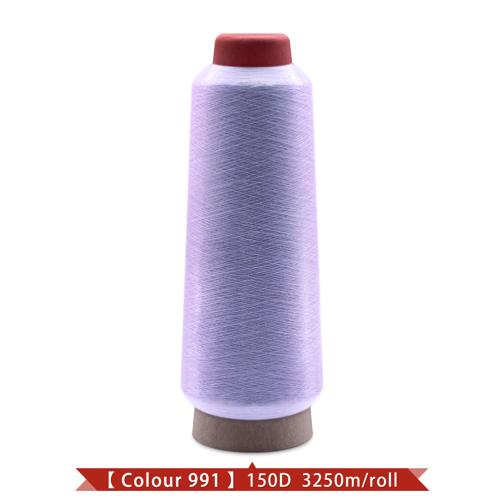 3200M/Roll DMC Metallic Embroidery Crochet Knitting Yarn Cross Stitch Metallic Yarn Threads Sewing accessory diy: Lake Blue