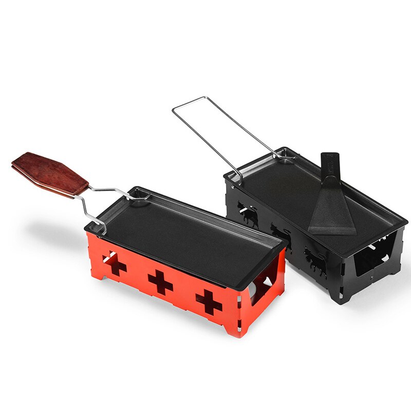 Grill ost raclette set non-stick ost smältpanna bakad ost ugn 1 set grill ostbräda bakplåt kök prylar järn