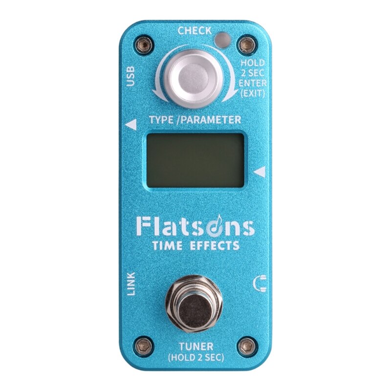 T4MF Looper Guitar Recording Time Station Loop with Unlimited Tuner Overdub Guitar Looper Pedal Effect