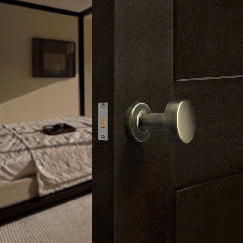 Black Interior Door Handle Door Lock for Hidden Door Hardware Hidden Door Lock Gold Nickel