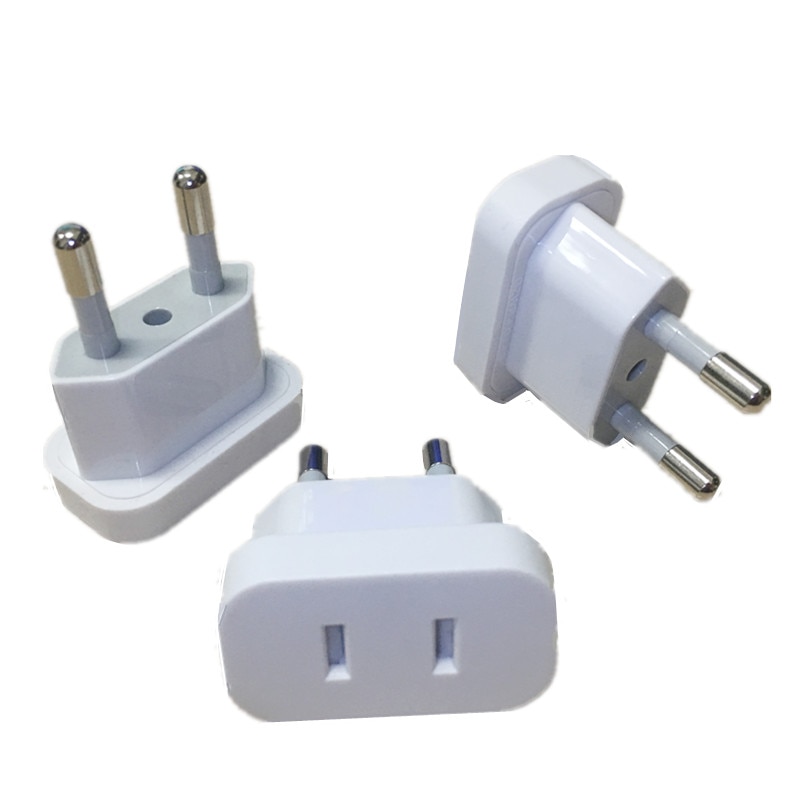 Power Plug Converter Travel Adapter US to EU Europe High Power