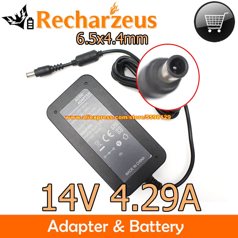 Genuine 14V 4.29A 60W AC Adapter DSP6014C DSP-6014C Charger For Samsung SYNCMASTER 932 Monitor Power Supply