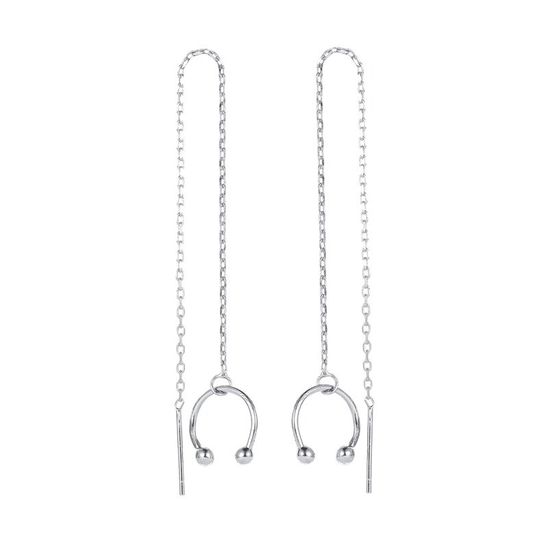 Koreaanse Lange Kwast Oor Manchet Oorbellen Voor Vrouwen Crown Oor Lijn Zoete Kleine Verse C Vormige Ear Bone Clip Mode sieraden 1Pc: style 01