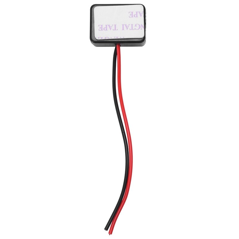 DC 12V2A Adhesive base push button momentarily action wired switch for automobiles