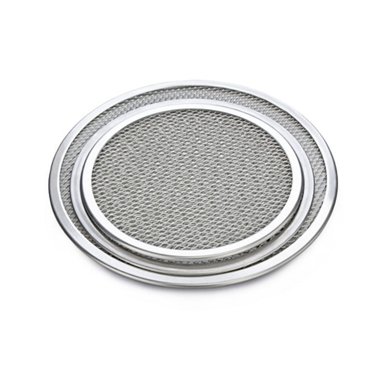 1pc 9///10 '/12 aluminium alumínio forma redonda pizza pan net tela placa de pedra bandeja torta panqueca bandeja cozinha forno ferramentas de cozimento