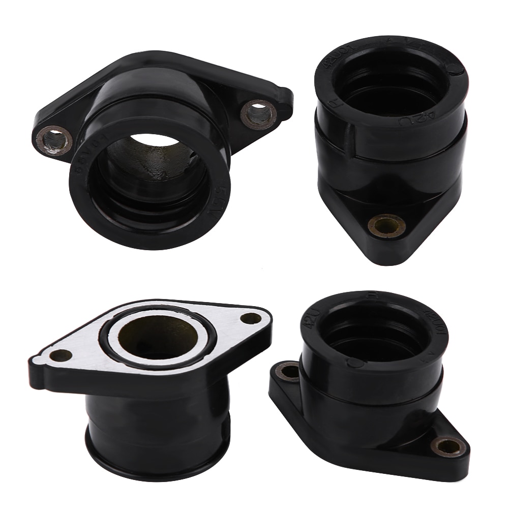 2 piezas de carburador Carb colector de admisión de arranque directo piezas del mercado de accesorios para Yamaha TT350 86-87 XT350 85- 00 42U-13596-01-00