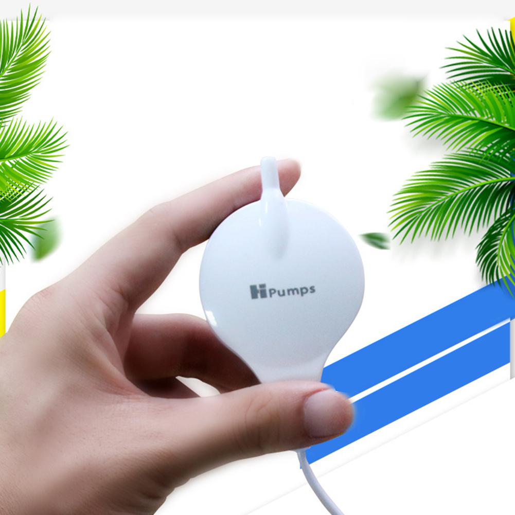 Mini pompe à Air pour Aquarium, ventouse suspendue, pompe à oxygène, silencieux, compresseur d'air à faible bruit, bulle de pierre: Default Title