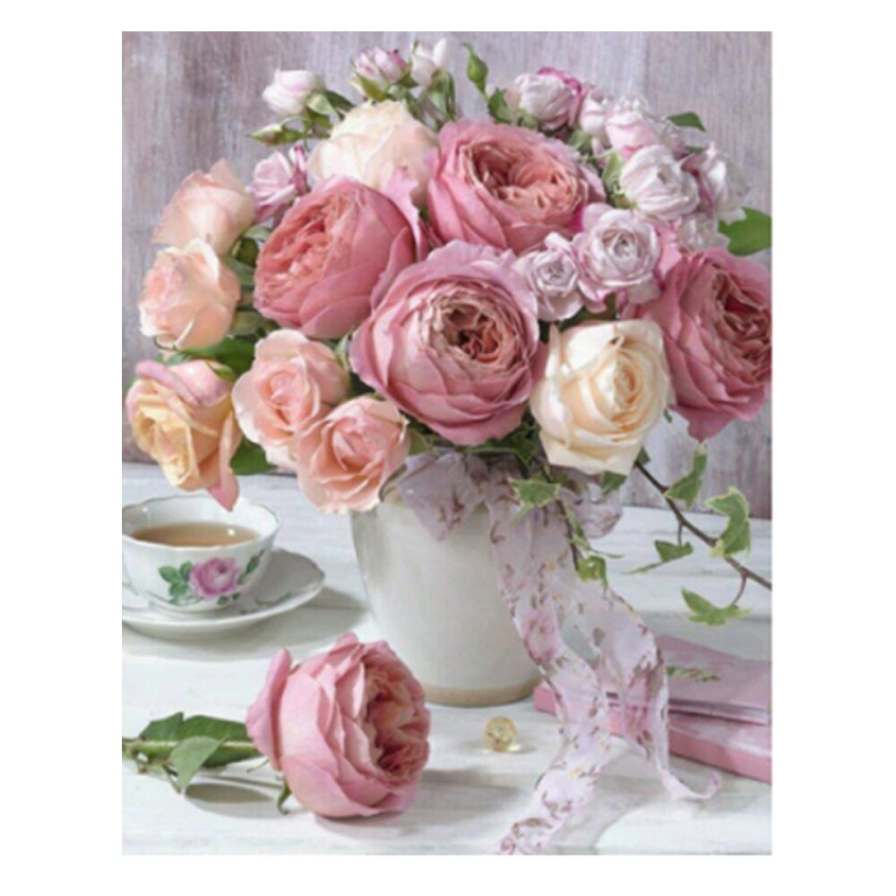 Full Square Diamond Painting Waterfall 5D DIY Diamond Embroidery Mosaic Landscape Art Kits Home Decoration 40cm x30cm: 6