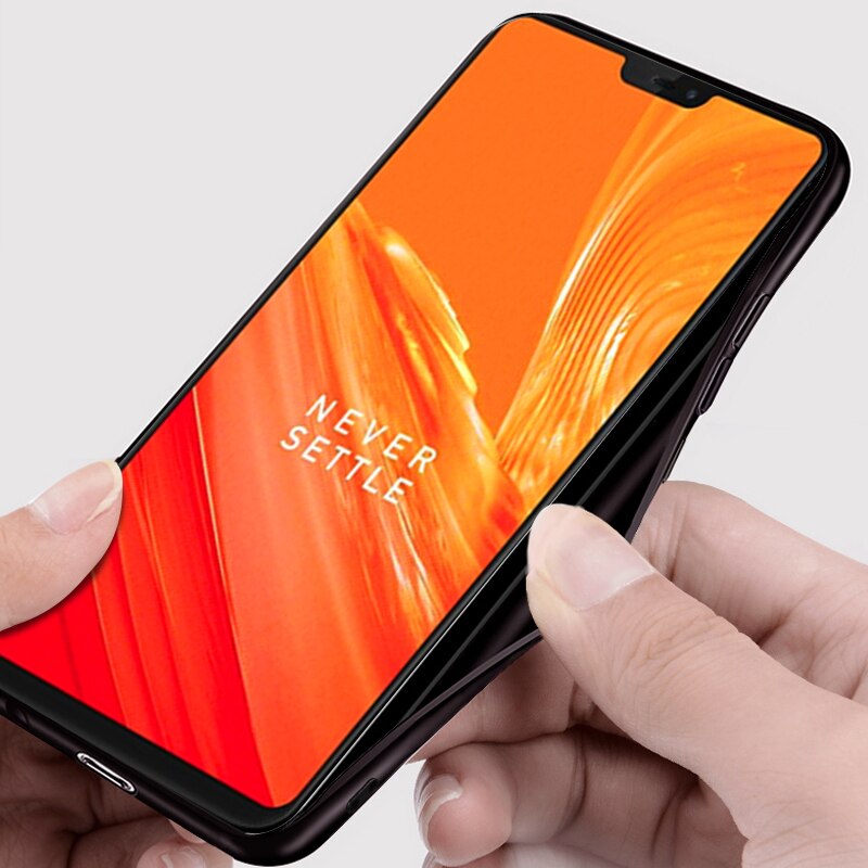 One plus 6 funda oneplus 6 funda trasera dura protectora estilo empresarial coque fundas MOFi original 1 + 6 funda oneplus 6