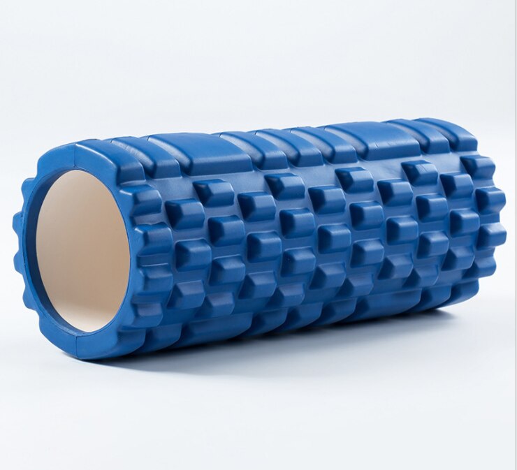 33cm Yogablock - Pilates Skumrulle för Träning och Muskelmassage: BlÃÂ¥
