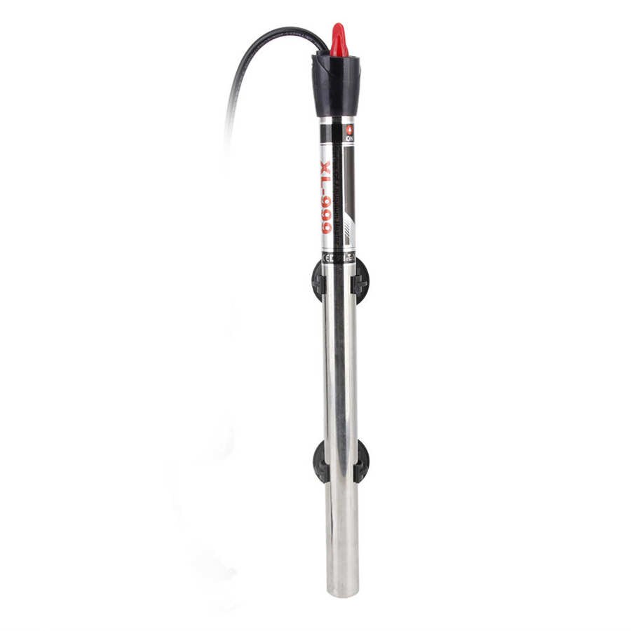 Aquarium Heater adjustable heating rods Stainless Steel Aquarium Automatic Constant Temperature Anti-explosion Heating Rod