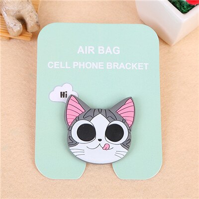 Support de téléphone portable universel pour chaton, support télescopique pour téléphone portable avec airbag de dessin animé, support de téléphone portable pour iphone  x 7: 8