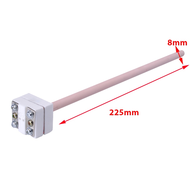 High Temperature K Type S type Thermocouple Sensor for Ceramic Kiln Furnace 2372 Fahrenheit 1300 Degree WRP-100 Thermocouple