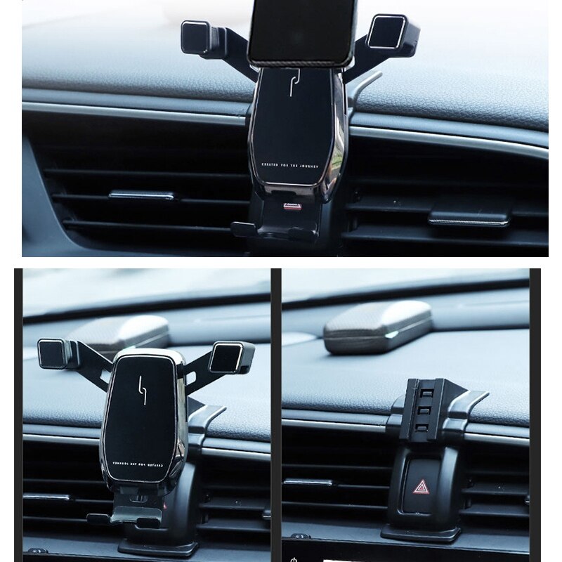 Auto telefoonhouder luchtrooster clip mobiele telefoonhouder voor honda civic 10th accessoires