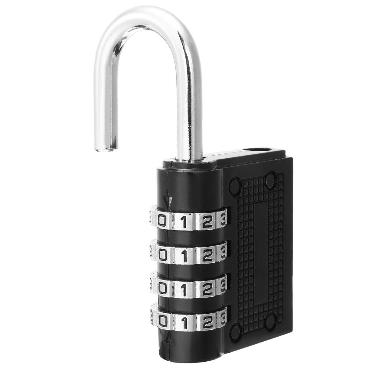 Zinc Alloy Combination Padlock Weatherproof Security Lock Heavy Duty 4-Digit Combination Lock For Outdoor And Indoor