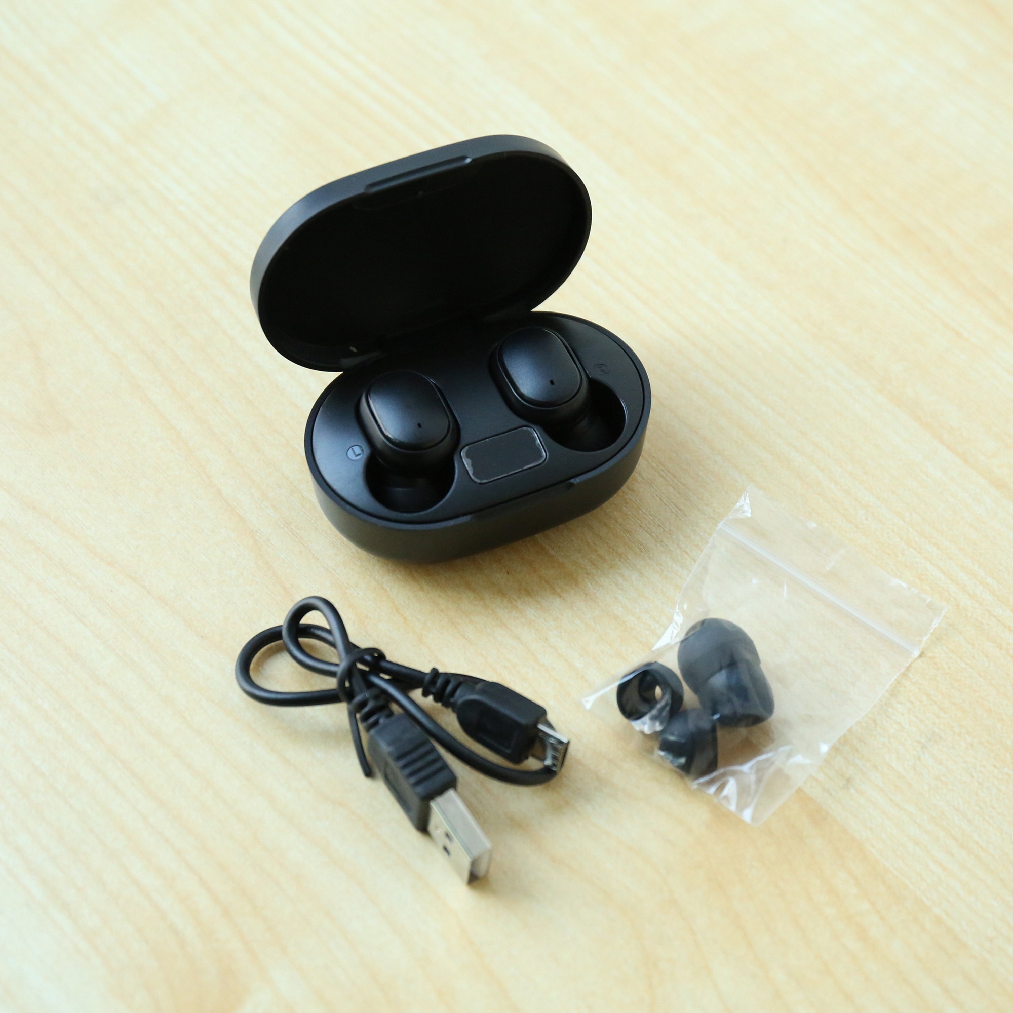 ELEPHONE ELEPODS 1-auricular TWS, inalámbrico por Bluetooth 5,0, auricular con control de voz, reducción de ruido y Control táctil con pantalla LED