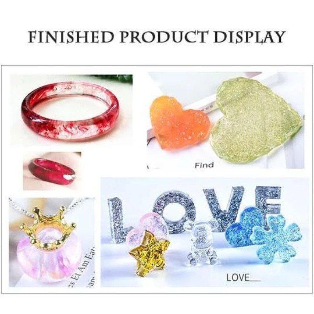 83 Stuks Van Diy Crystal Epoxy Lijm Kit Bangle Hanger Sieraden Siliconen Mal Best Selling Producten Картины По Номерам #1