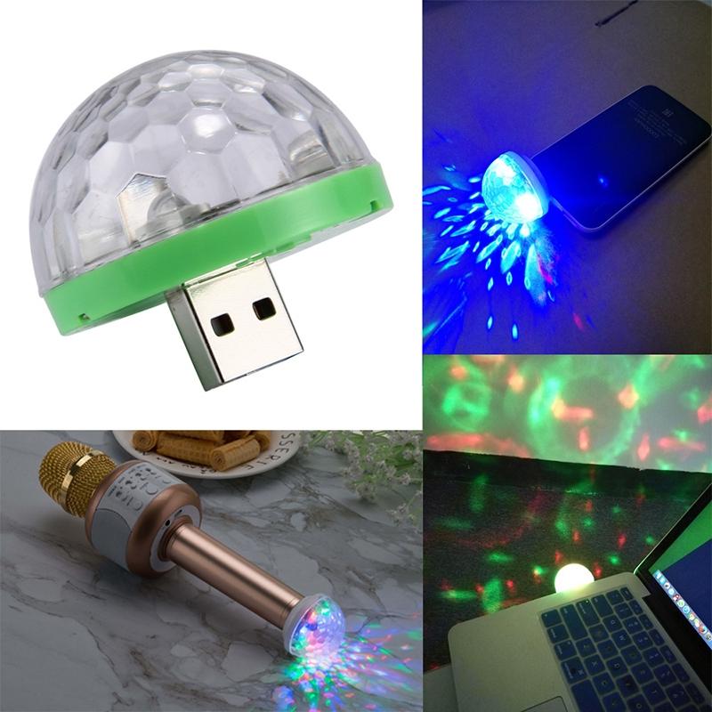 Usb Led Ball Mini USB led Party Lights Portable Crystal Magic B... – Grandado