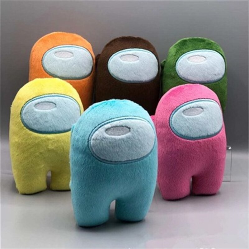 Onder Ons Pluche Onder Ons Spel Knuffel Originele Kawaii Gevulde Pop Leuke Rode Kleine Onder Ons Plushie Kerst