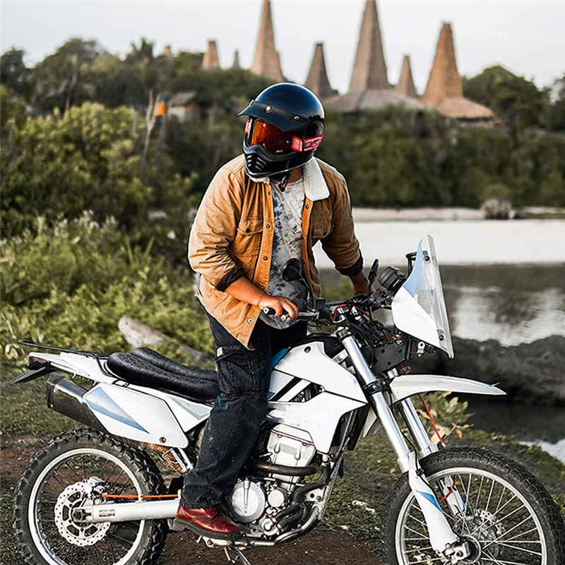 Motorkussen, motorfietsgelpad met 3D honingraat schokabsorberende ademende kussenhoes universeel
