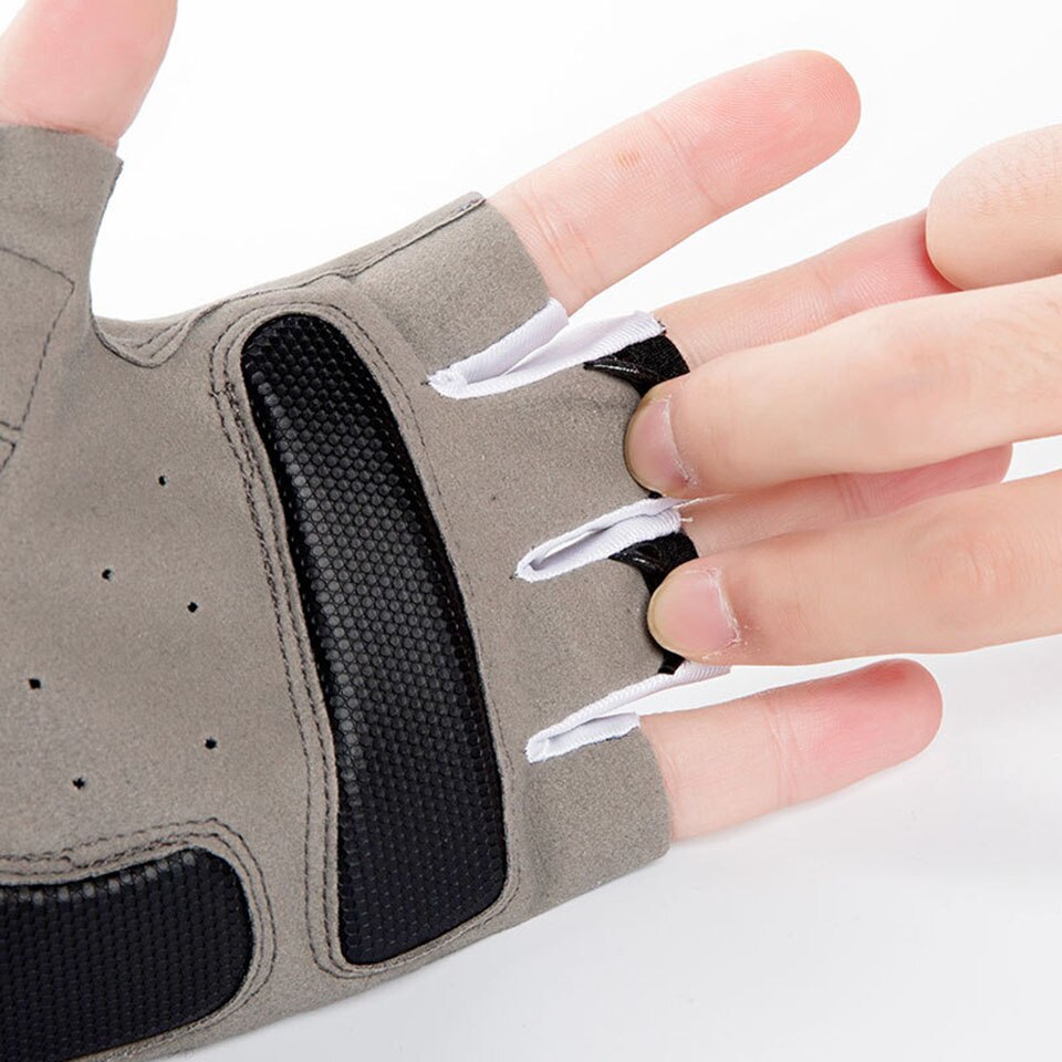 LOOGDEEL-guantes de silicona transpirables para Fitness, mancuernas para gimnasio, levantamiento de pesas, Fitness, culturismo