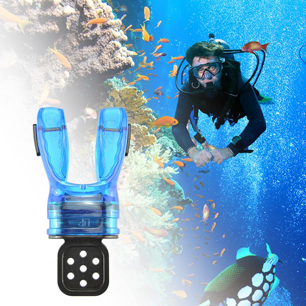 1pc Underwater Diving Regulator Bite Safe Diving Accessory Mouth Piece Snorkel Mouthpiece Regulator for Swimming Surfing Tools