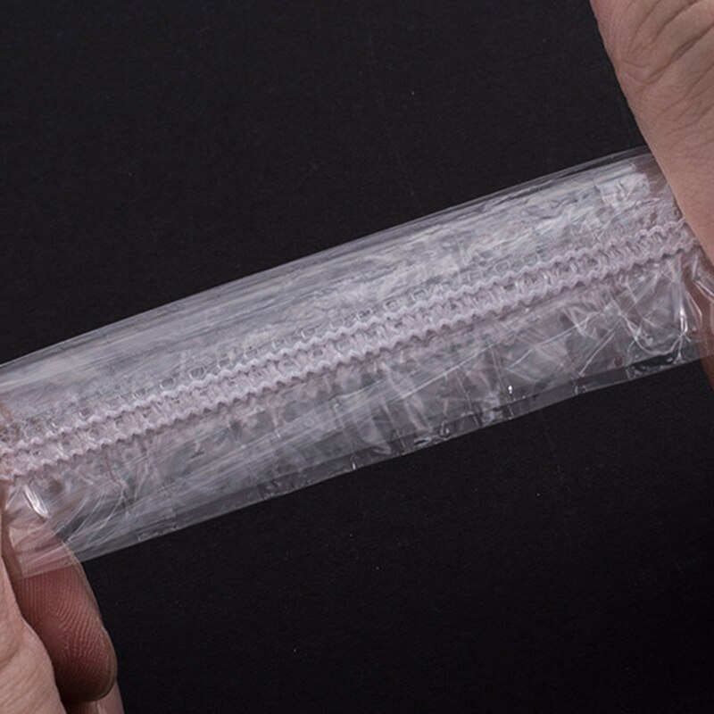 50/100 stk vandtæt engangs øredæksel bad brusebad salon gennemsigtig ørebeskyttelsesdæksel farvning af hår engangs ørebeskyttere